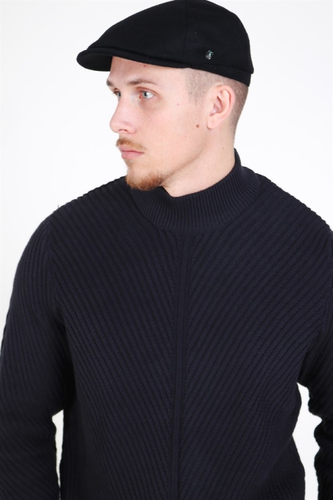 Only & Sons Roland 7 Structure Dzianina Dark Navy