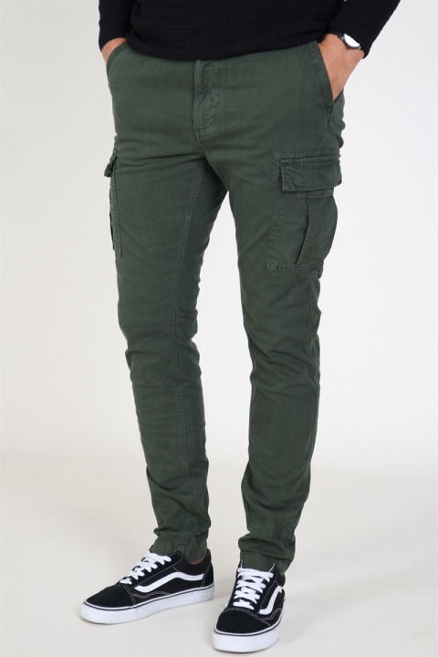 Superdry Surplus Cargo Spodnie Emerald Green