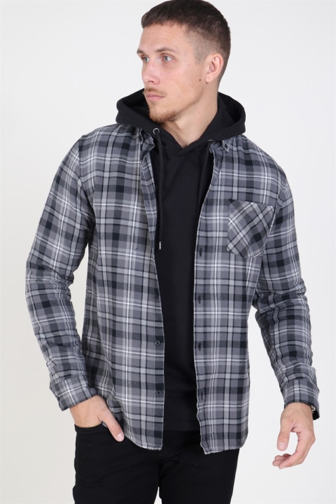 Solid Arvid LS Check Koszule Black