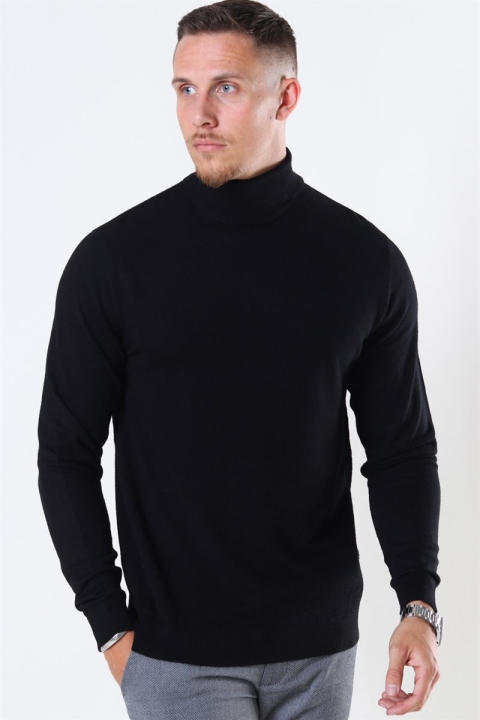 Only & Sons Mikkel 12 Soft High Neck Dzianina Noos Black