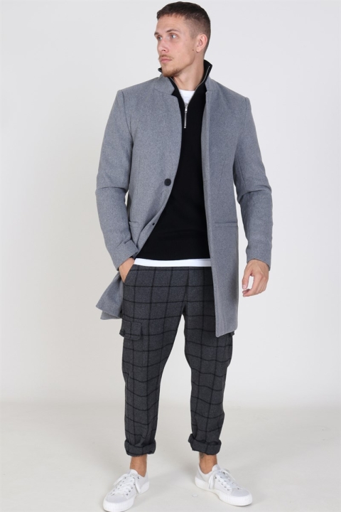 Clean Cut Osin ½ Zip Dzianina Black