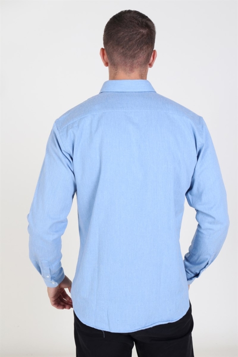 Clean Cut Sälen Flannel Koszule Blue