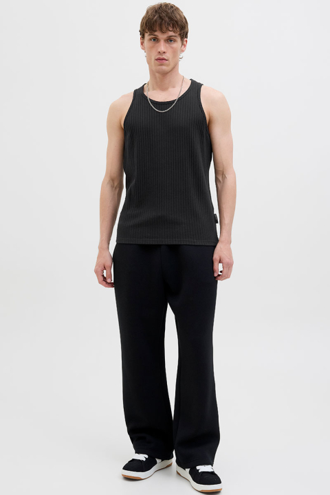 Jack & Jones Infinity Rib Tank Top Black