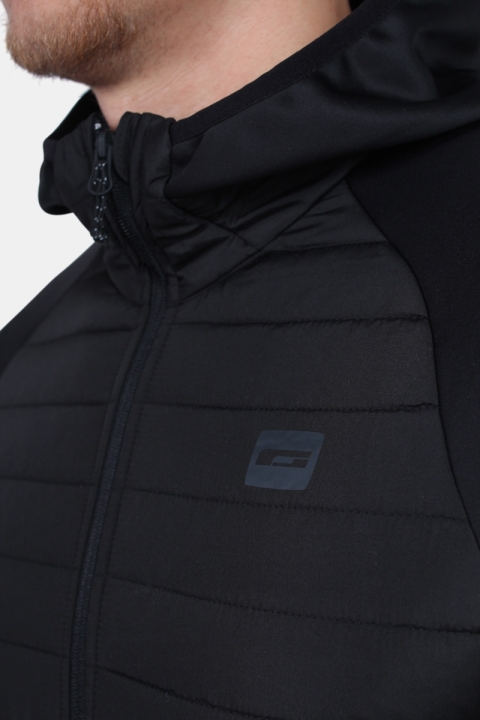 Jack & Jones Multi Quilted Kurtki Black