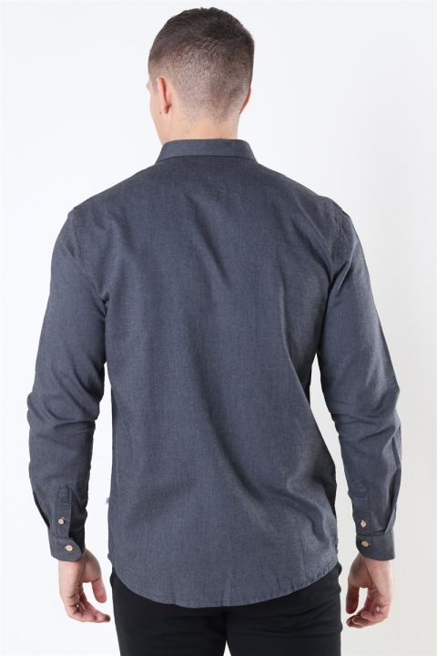 Kronstadt Johan Diego Cotton Koszule Dark Grey