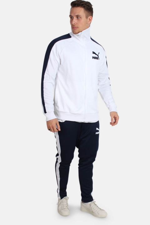 Puma T7 Vintage Track Kurtki Peacoat/White