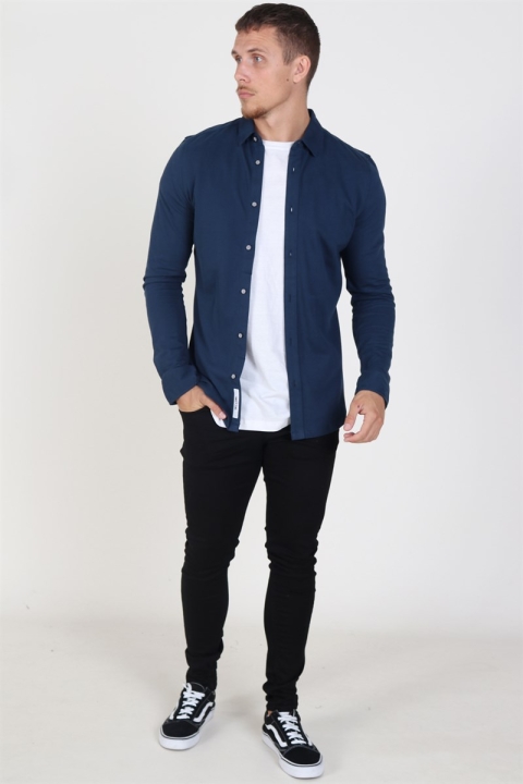 Only & Sons Cuton Koszule Dress Blues
