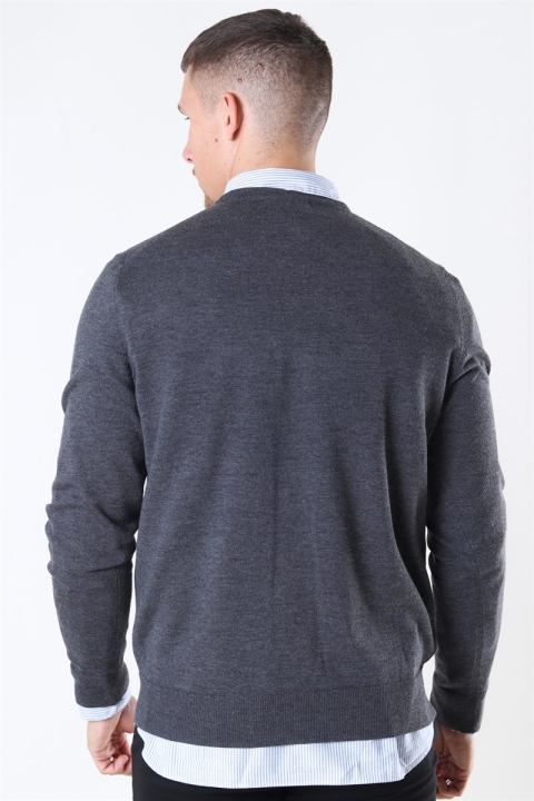 Fred Perry Classic CN Dzianina Graphite Marl