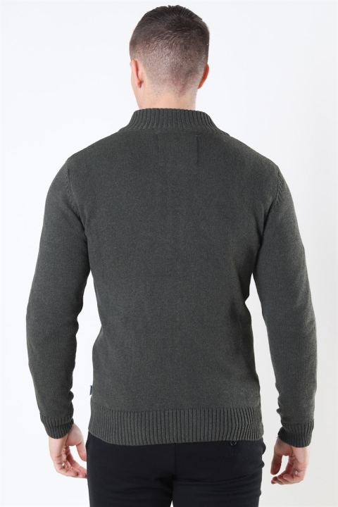 Kronstadt Liam Zip Dzianina Recycle Army