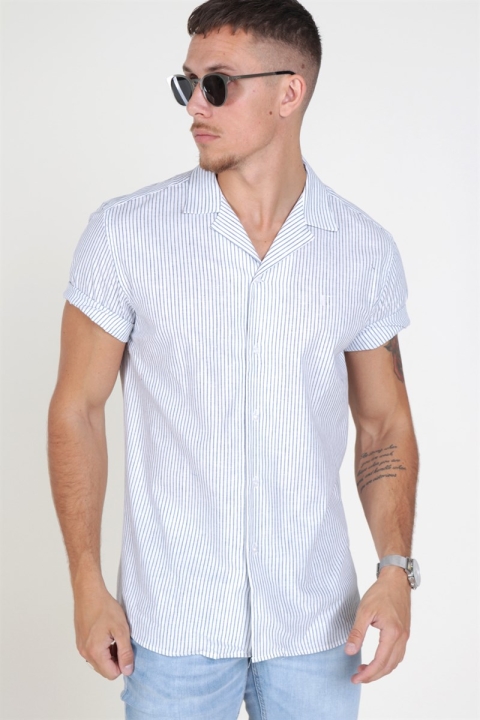 Les Deux Simon Koszule White/Navy