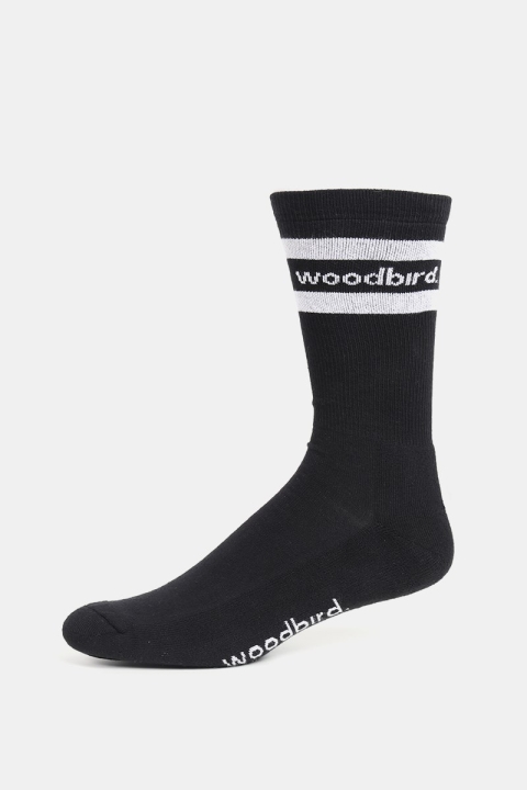 WoodBird Sports Skarpety Black