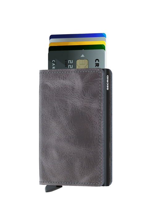 Secrid Slimwallet Vintage Grey Black
