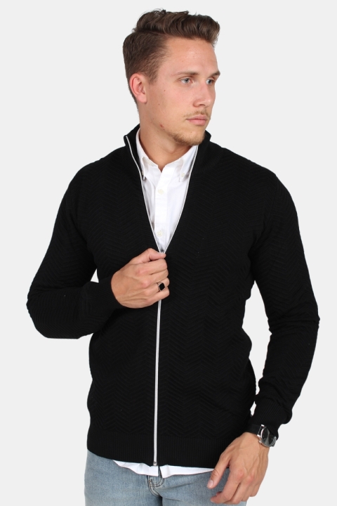 Kronstadt Carlo Zip Dzianina Black
