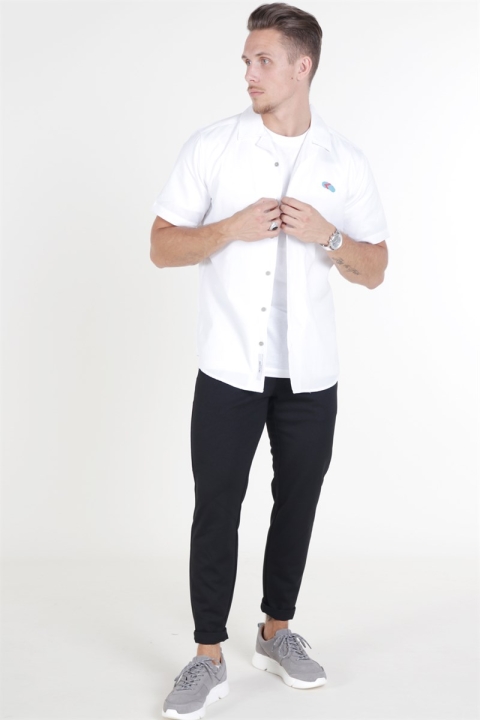 Only & Sons Travis SS Reverse Thin Oxford Koszule White