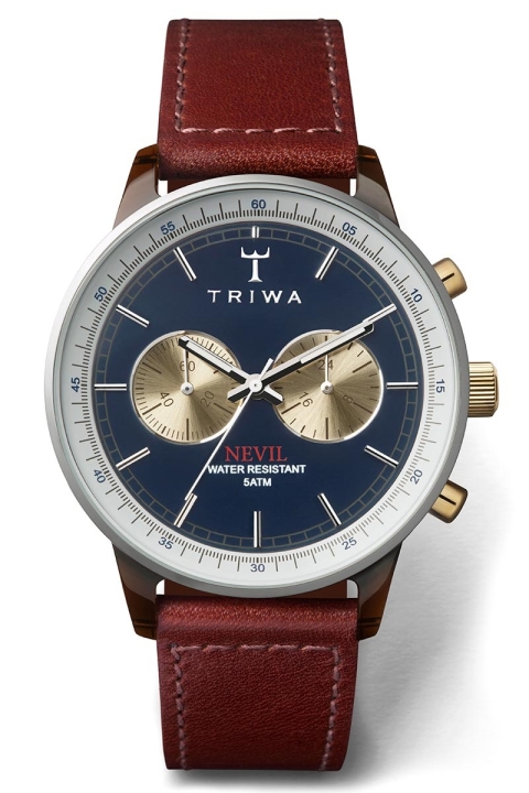 Triwa Duke Nevil Zegarki Cognac Sewn Classic