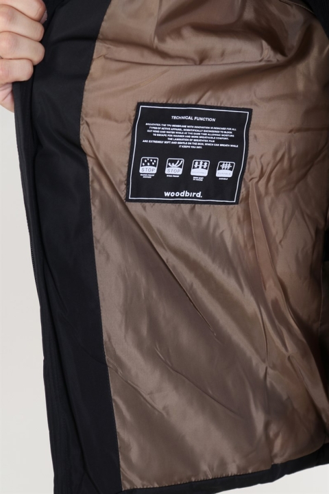 Woodbird Joseph Canyon Kurtki Black