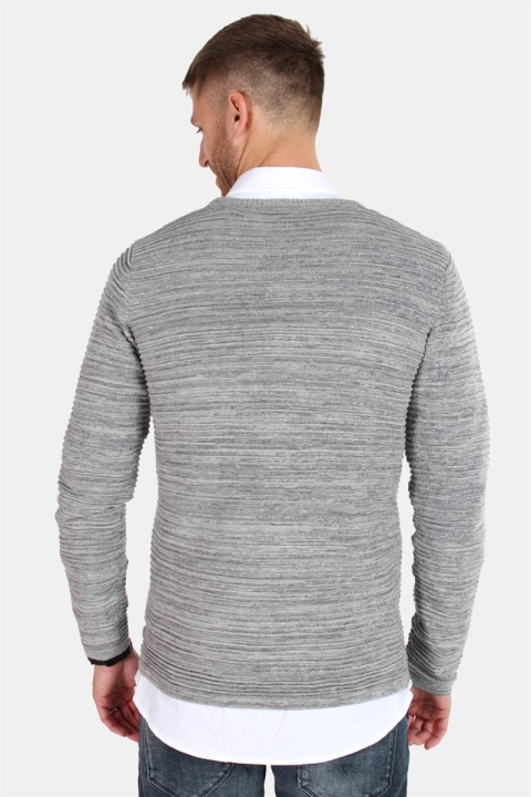 Solid Struan Dzianina Grey Melange