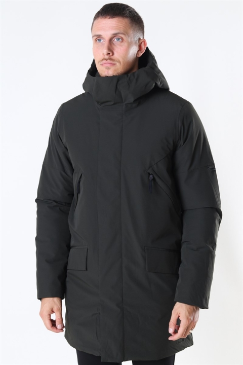 Elvine Zane Function Stretch Kurtki Green Khaki