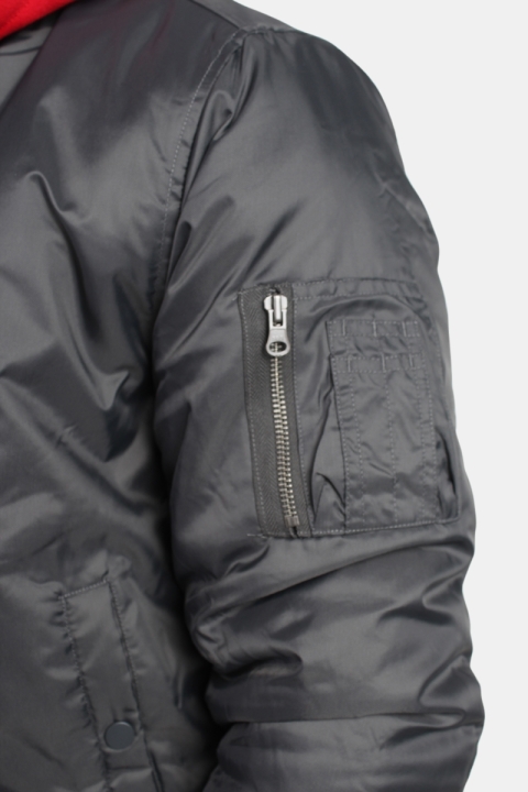 Urban Classics Bomber Kurtki Cool Grey