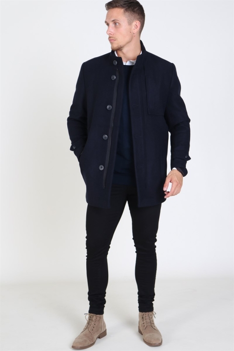 Tailored & Originals Magee Kurtki Insignia Blue