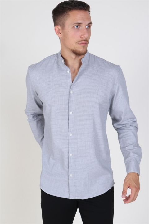 Selected Slim Port Koszule Medium Blue Denim