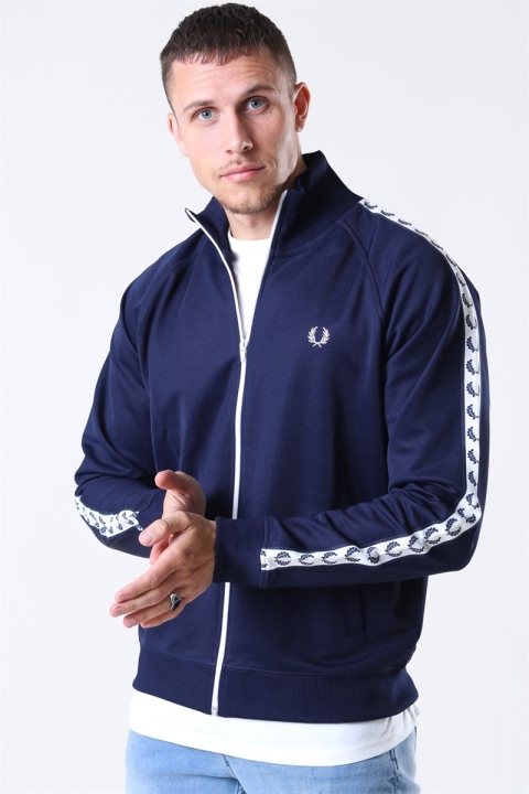 Fred Perry Taped Track Kurtki Carbon Blue