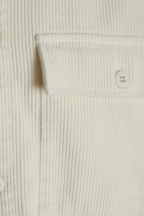 Jack & Jones Perfect Corduroy Overshirt Antique White