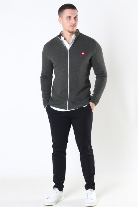 Kronstadt Liam Zip Dzianina Recycle Army