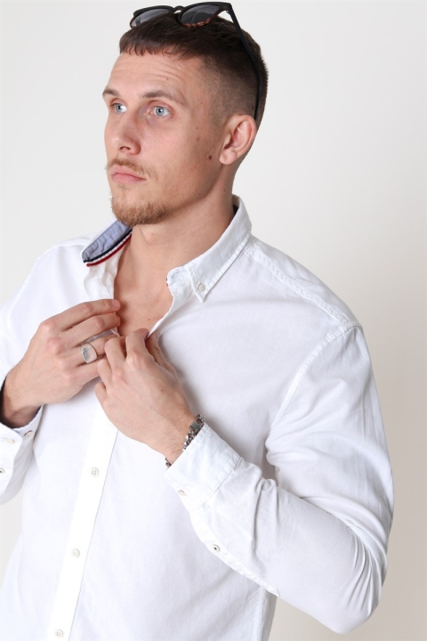 Jack & Jones Summer Koszule L/S White