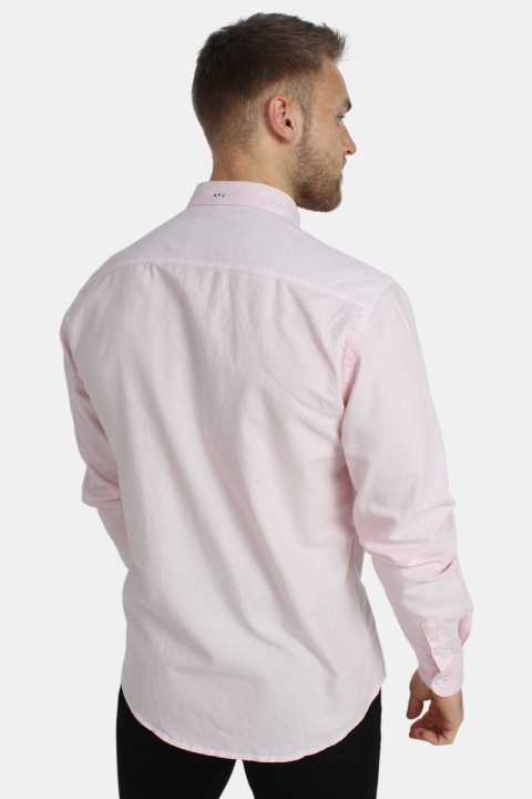 Kronstadt Johan Oxford Dyed Koszule Pink