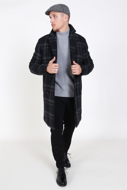 Only & Sons Roland 7 Structure Dzianina Medium Grey Melange