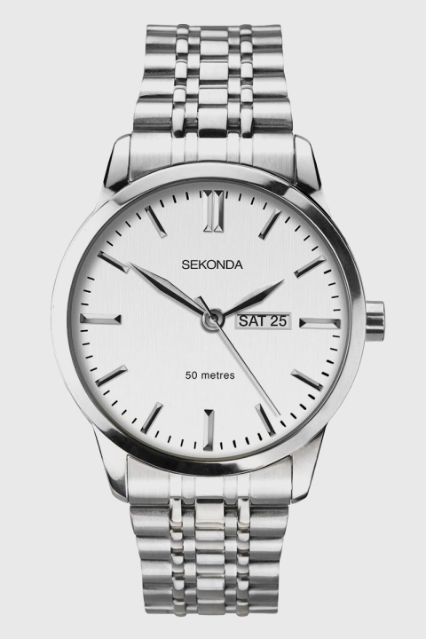 Sekonda 1664 Classic Stainless Steel Bracelet Zegarki
