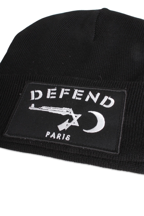 Defend Paris Bony Paxist czapka bez daszka Black