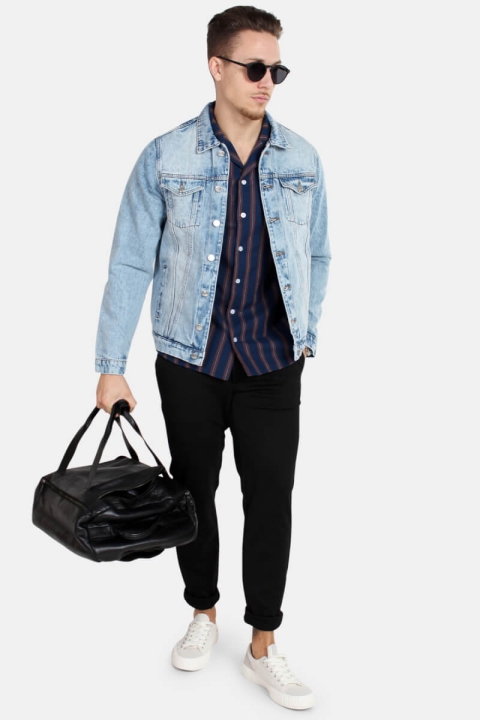 Just Junkies Rolf Very Light Blue Denim Kurtki
