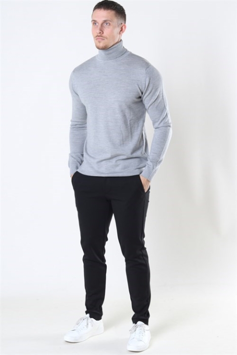 Clean Cut Copenhagen Merino Wool Roll Dzianina Light Grey Mel