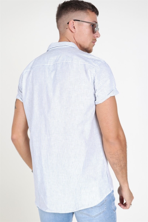 Les Deux Simon Koszule White/Navy