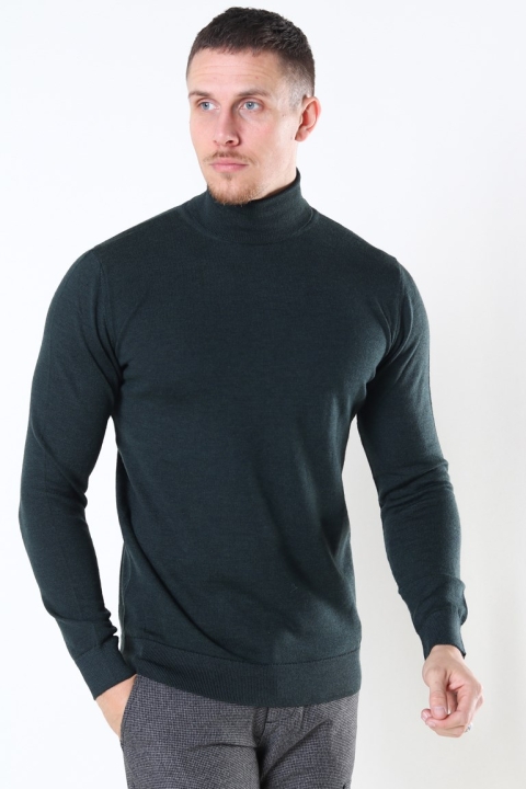 Clean Cut Copenhagen Merino Wool Roll Dzianina Bottle Green