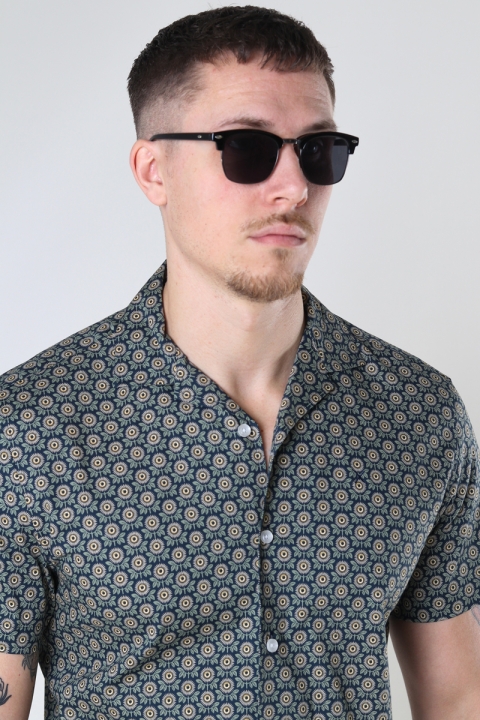 Fashion Clubmaster 2523 Solbriller Sort/Srebro