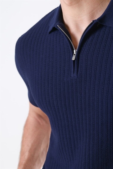 Jack & Jones Blabristol Dzianina SS Polo Maritime Blue