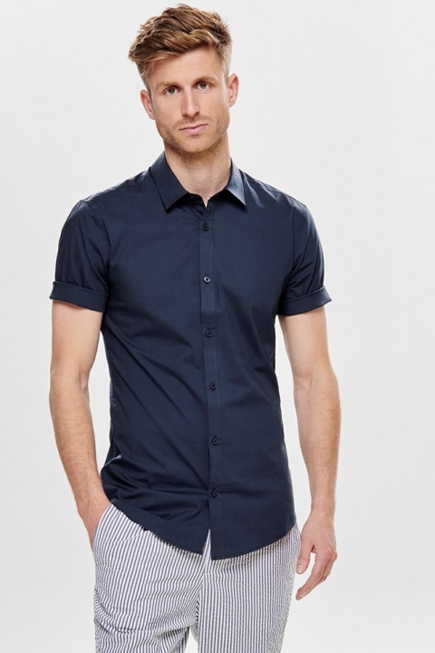 Only & Sons Alfredo SS Koszule Noos Dress Blues