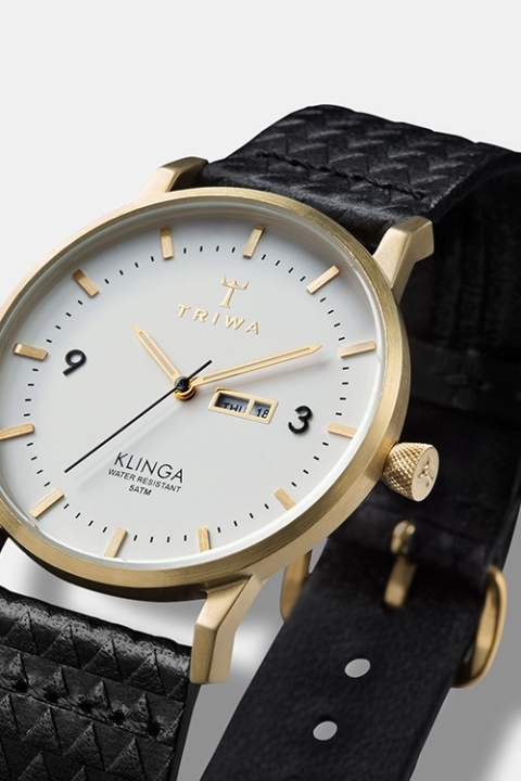 Triwa Ivory Klinga Zegarki Brown Black Giza Classic