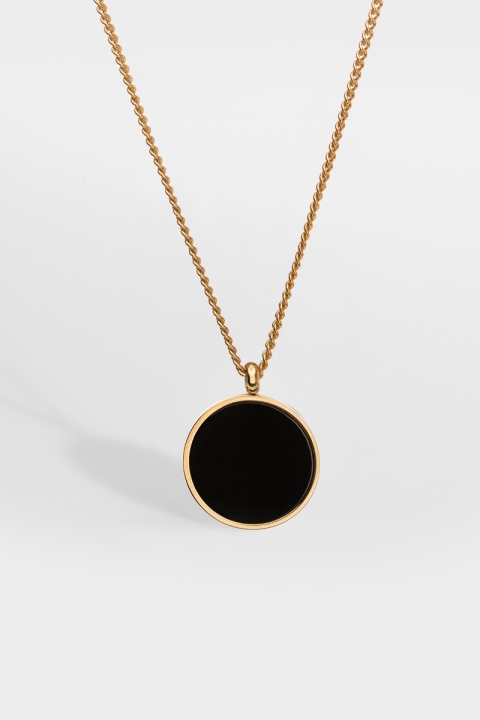 Northern Legacy Black Onyx Naszyjniki Gold