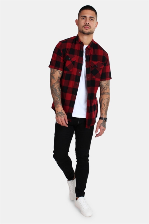 Only & Sons Gudmund SS Koszule Merlot
