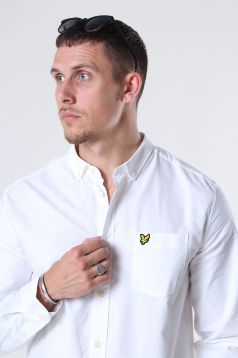 Lyle & Scott Oxford Koszule White