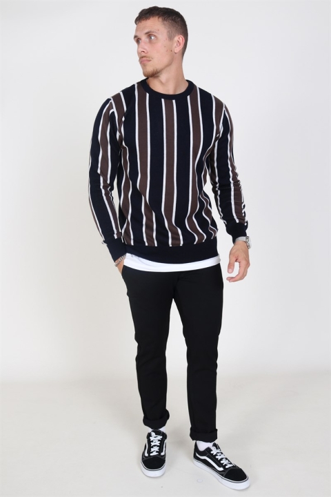 Kronstadt Ronnie Multi Dzianina Brown/Navy