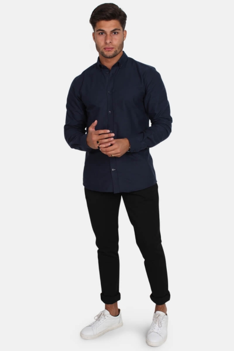 Tailored & Originals New London Koszule Insignia Blue