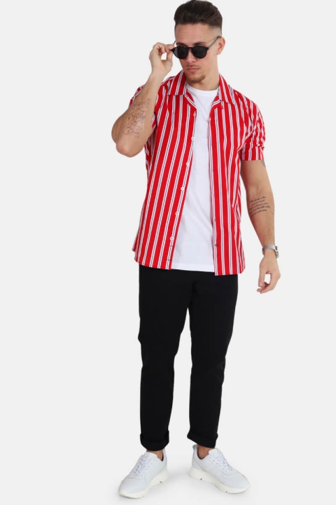 Kronstadt Cuba S/S Gr.81 Koszule Red/White/Blue