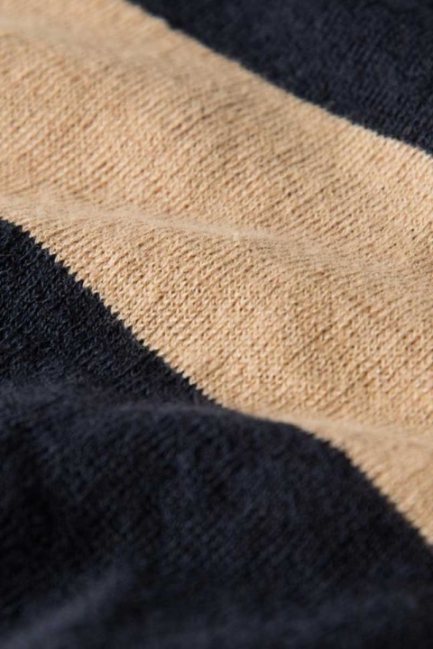 Les Deux Sermine Dzianina Navy Beige