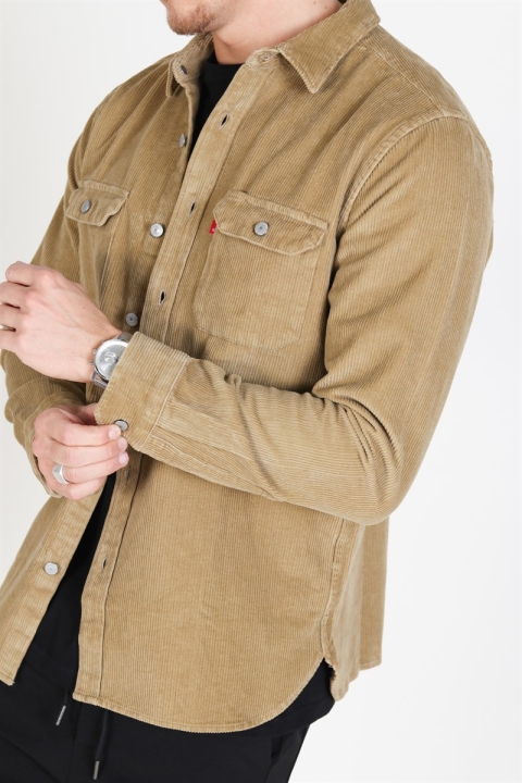 Levis Jackson Worker Koszule Harvest Gold Cord