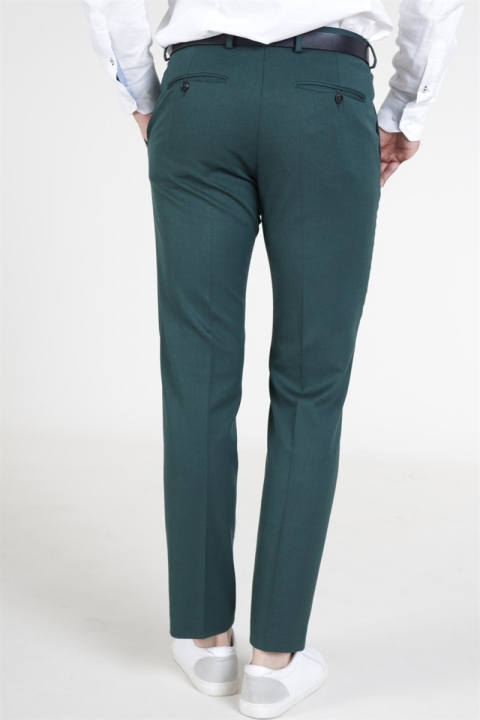 Selected Slim Daxlogan Spodnie Medium Green Melange